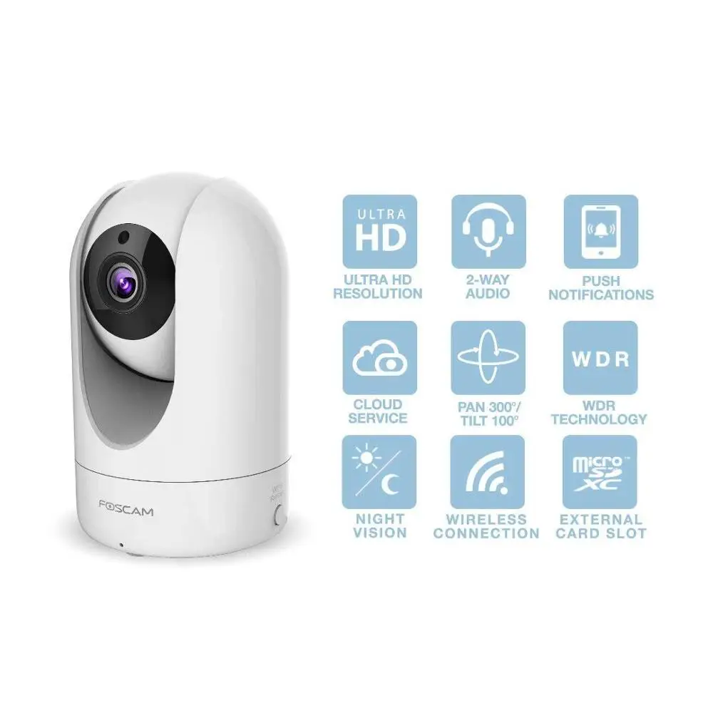 Камера видеонаблюдения Foscam R4M 4 МП Super HD Wi Fi 2 ГГц|Камеры видеонаблюдения| |