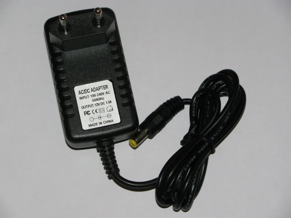 

12V/1.5A/18W Switch mode LED power adaptor,AC100-240V input
