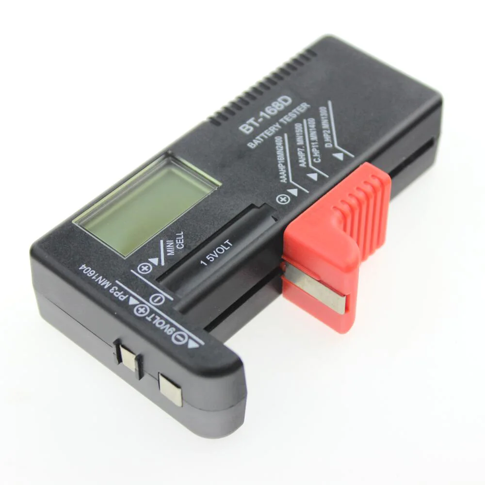 AA AAA C D 9V 1 5V Display Universal Button Cell Battery Colour Coded Meter Indicate