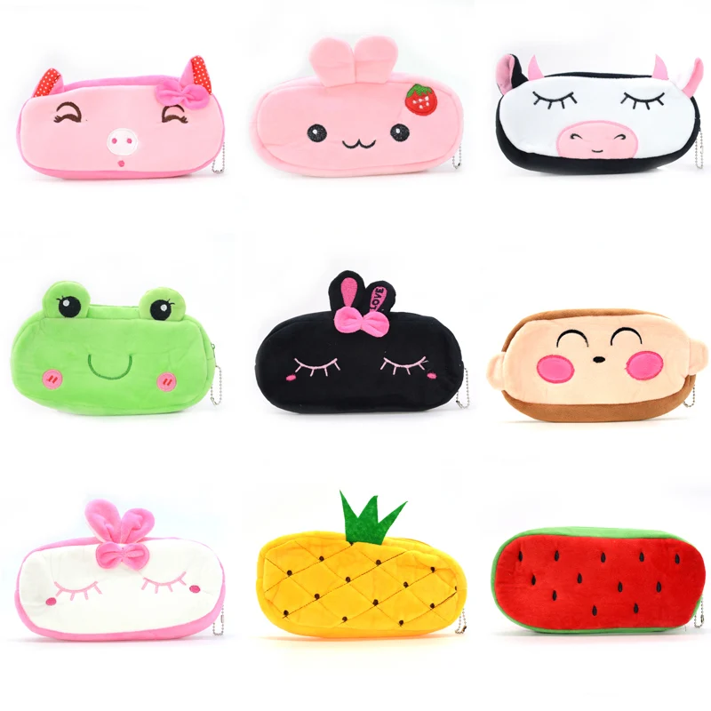 

Plush Pencil Case Estuche Escolar Estojo Escola Kalemlik Kalem Kutusu Trousse Scolaire Stylo Pencilcase School Cute Astuccio