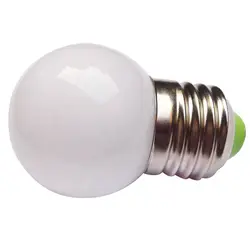E27 светодиодный свет белая лампочка пластиковая лампочка (0,5 Вт Мощность, белый)