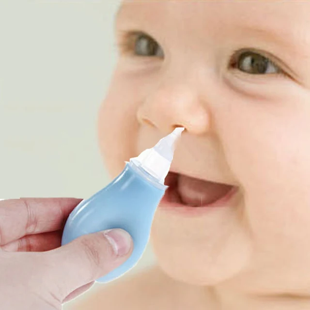 Baby Suction Nose Cleaner Vacuum Suction Aspirator Soft Tip Runny