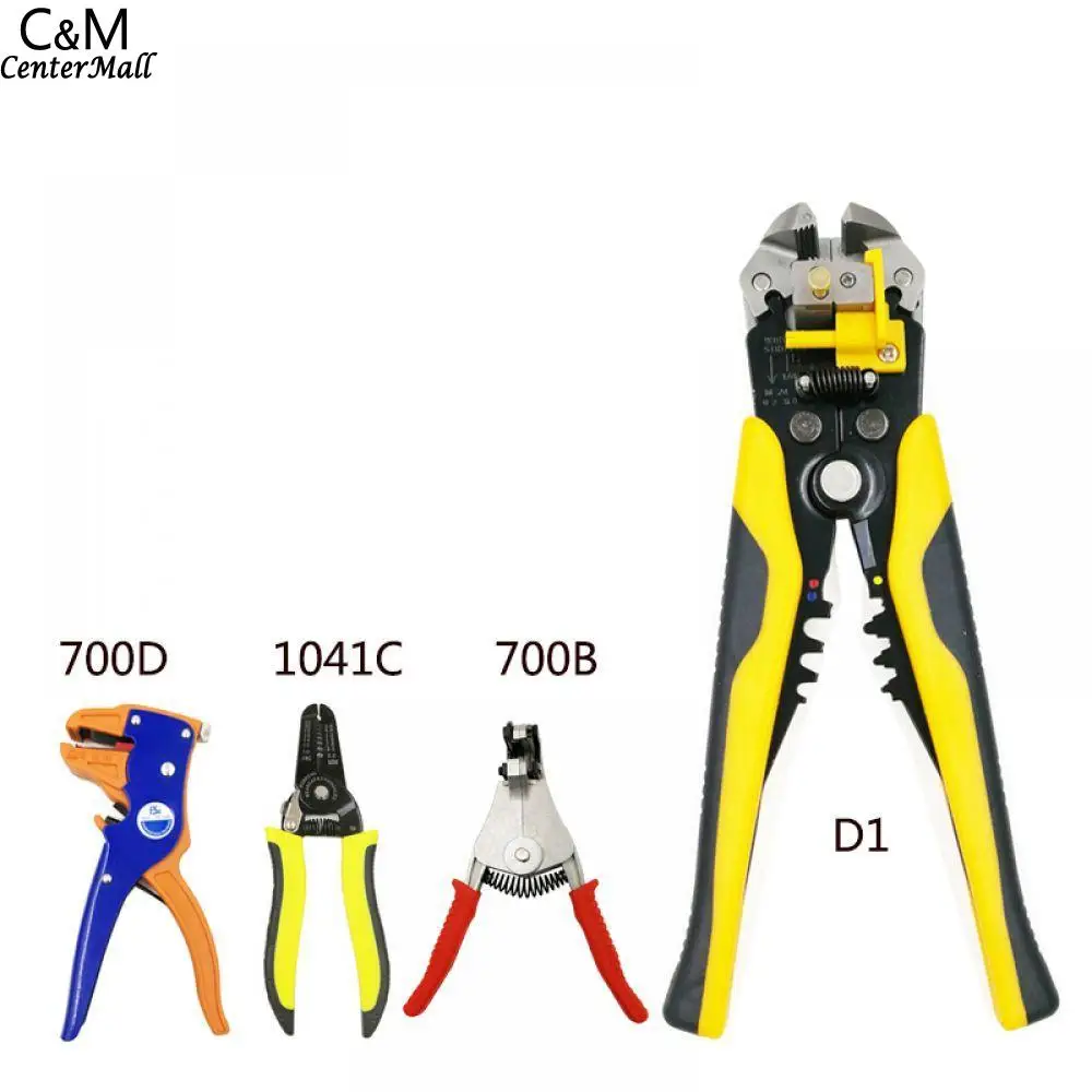 

Wire TAB HS-700D Tools Cable Stripping Crimping Terminal HS-104C Plier Automatic Multifunctional Cutter Crimper HS-D1 Stripper