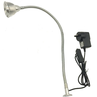 Torno do Diodo Emissor de Luz Braço Flexível 5 w 3 Luzes e Iluminação