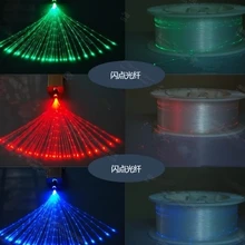 [Seven Neon] DHL 0,75 мм Диаметр 2700 м/рулон PMMA волоконно-оптический кабель Точка свечение для украшения engie освещение