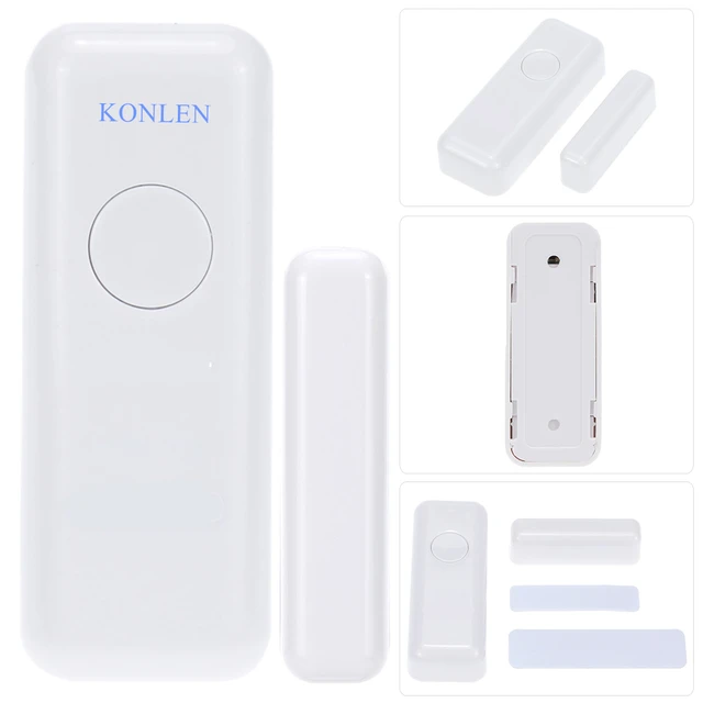 Wireless Door Window Alarm Infrared PIR Motion Sensor Fire Smoke Photoelectric Gas Leak Detector 433mhz of Konlen Series
