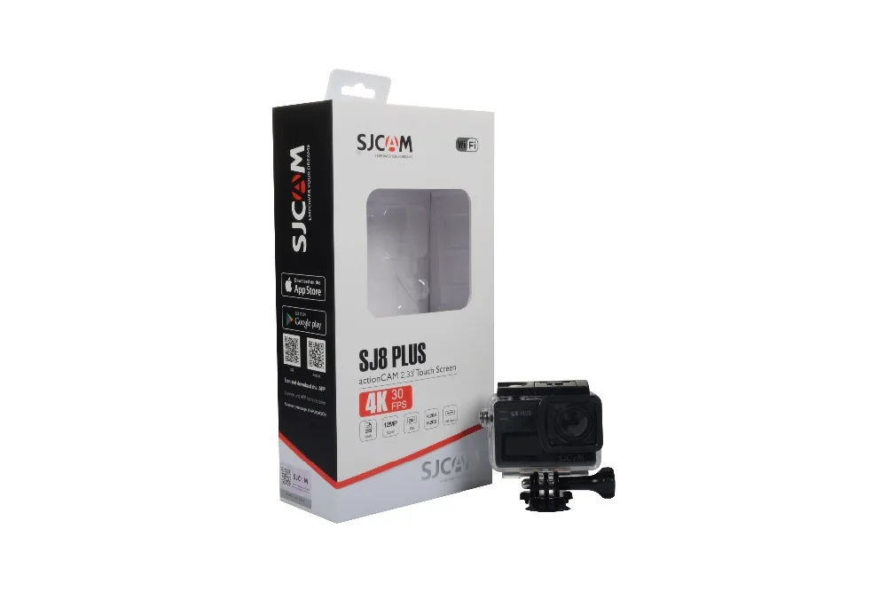 Дешевая Экшн камера SJCAM SJ8 Series Plus 1290P 4K с WIFI пультом дистанционного управления