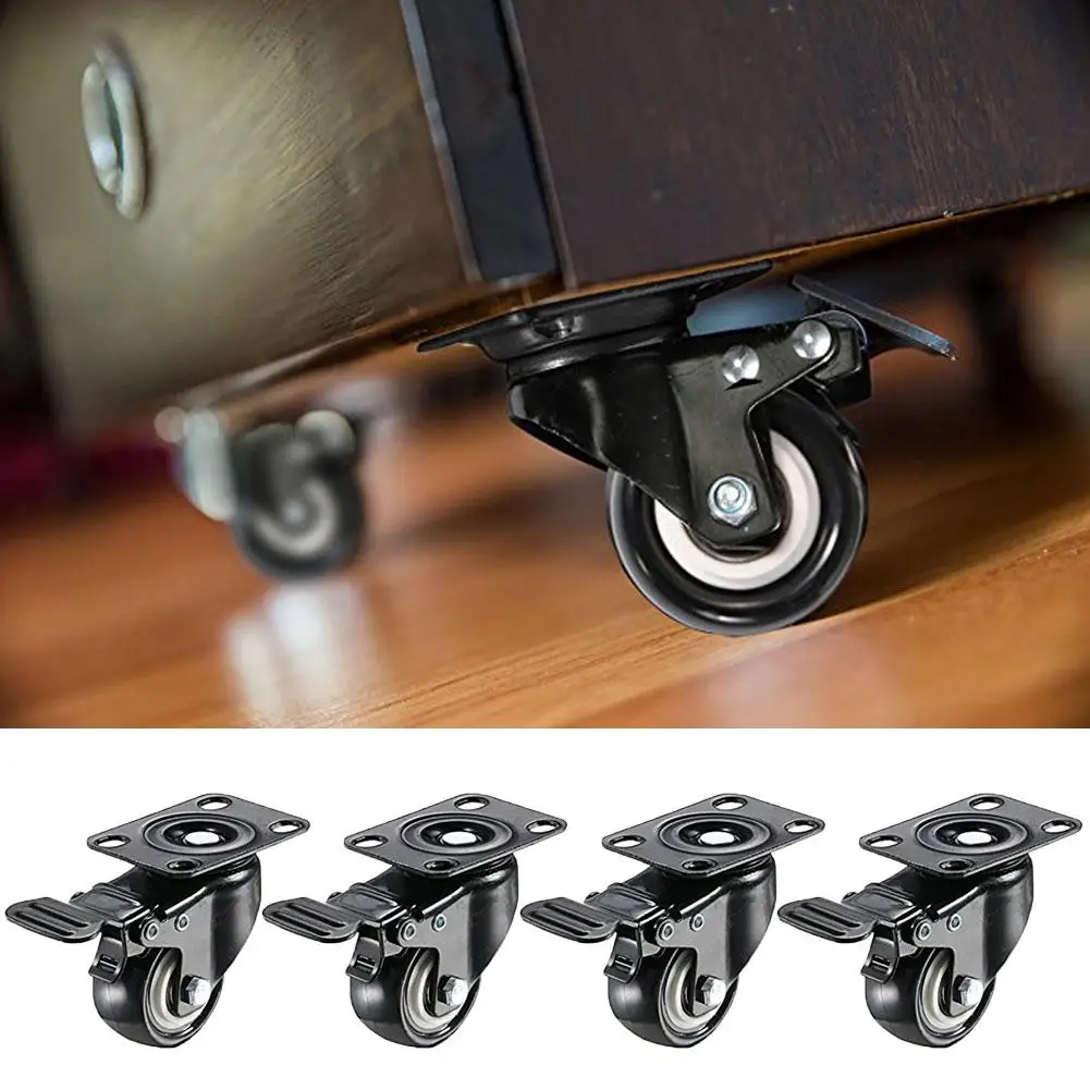 

4 Pcs 2 Inch Axles Repair 360 Degree Rotation Caster Suitcase Replacement Wheels