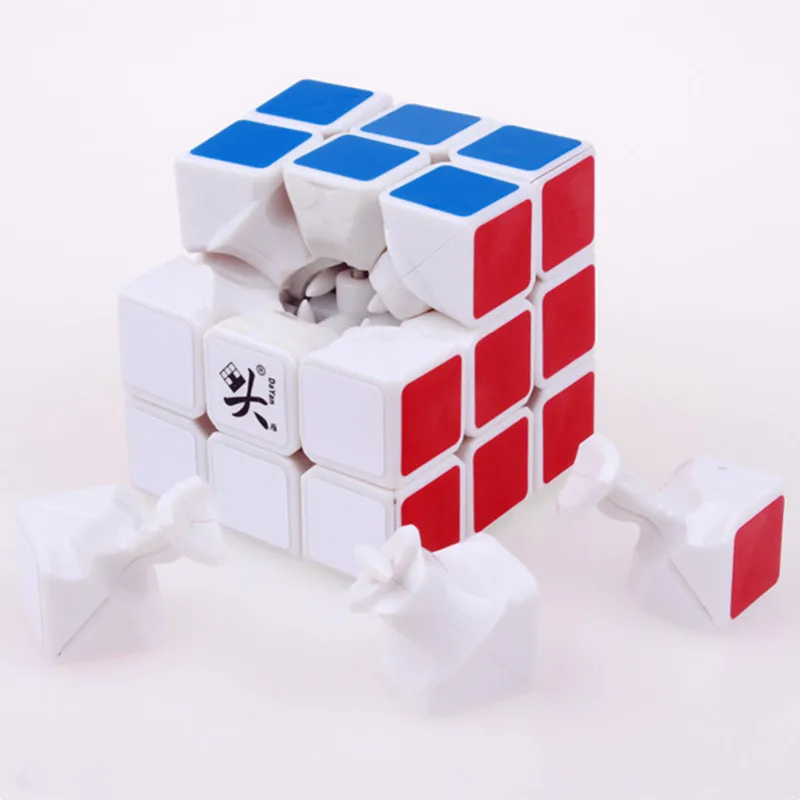 Najtaniej 57 mm dayan 5 zhanchi magiczna kostka prędkości puzzle ultra gładka cubo magico profesjonalne klasyczne naklejki zabawki dla dzieci