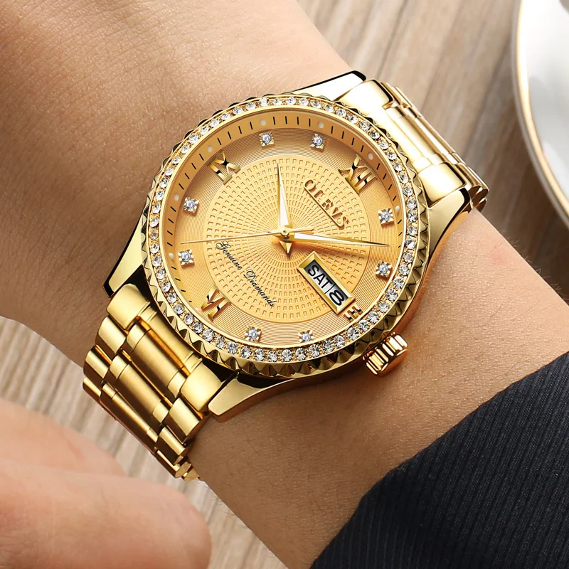 cheap gold and diamond watches
