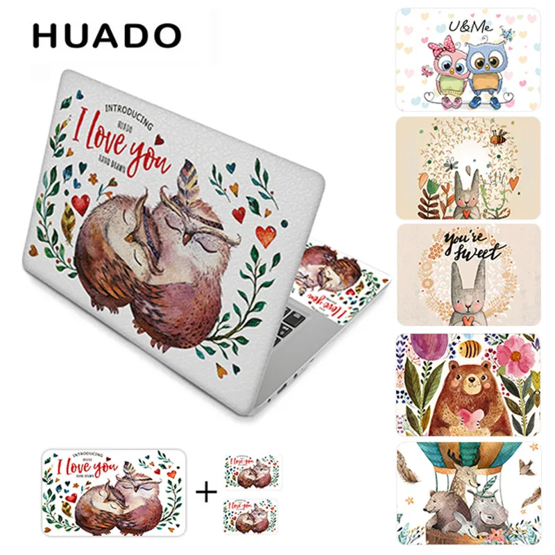 Cute notebook stickers for 15.6' 17\