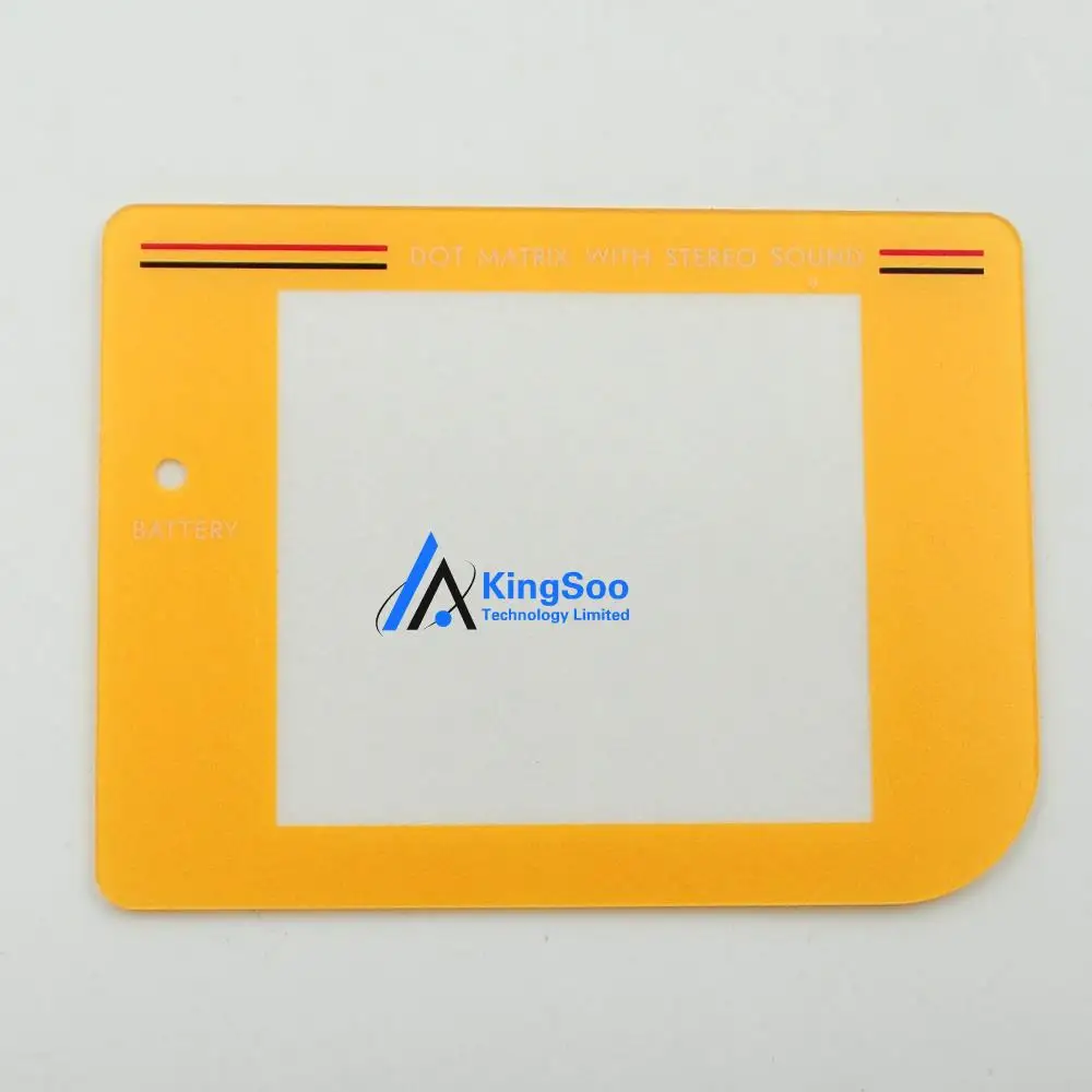 

Yellow protector screen lens for Gameboy GB DMG original system Protective Screen Lens