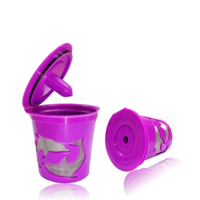 Special Price Refillable Coffee Filter For K Cup Compatible Coffee Strainer Capsule Dolphin Repeatable Coffee Capsule Cup For Nespresso Maker