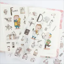 6pcs/lot Lovely kitchenware children Paper diy Decorative Sticker Diary Album Label Sticker Scrapbooking Sticker Stationery 6pcs/lot Lovely kitchenware children Paper diy Decorative Sticker Diary Album Label Sticker Scrapbooking Sticker Stationery