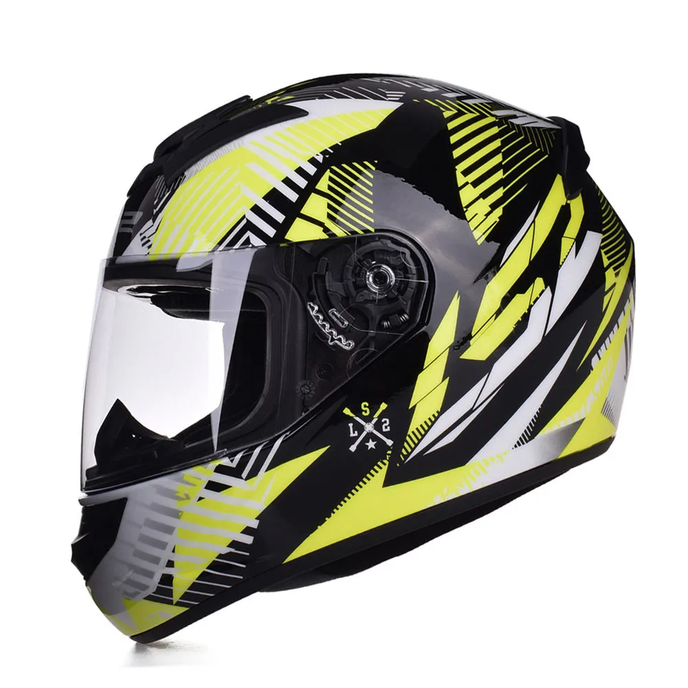 LS2 гоночный мотоциклетный шлем Полнолицевой Capacete Casco Moto шлемы каск руля Caschi для