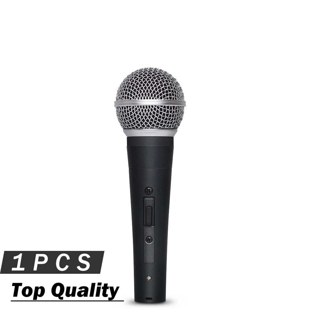 Top Quality SM58SK Dynamic Vocal Microphone with Switch !! Real