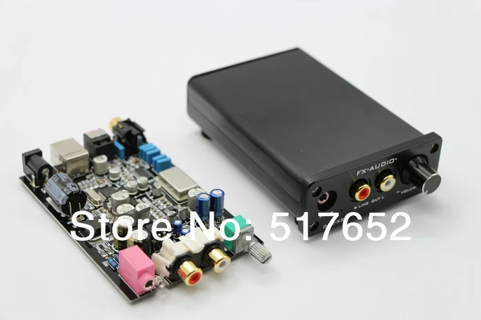 Fx DAC-X3 hi-end CM108 + CS8416 CS4344 NE5532 USB DAC усилитель для наушников 192K-24BIT нескольких Func