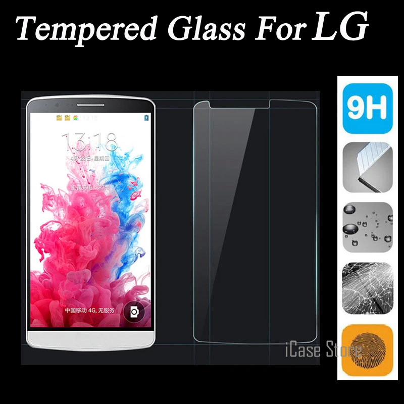 Защитная пленка 2.5D 9H из закаленного стекла для LG G2 G3 G5 G4 Stylus G3S Mini G4C L70 L90 Spirit Leon