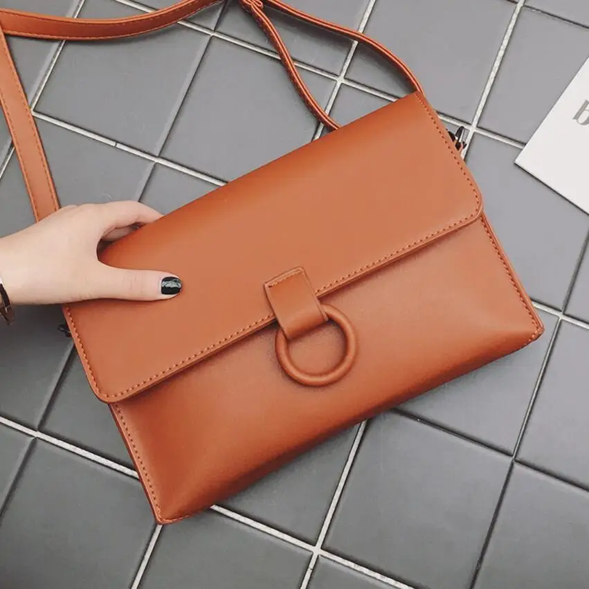Japão e Coréia Do Sul moda Primavera e No verão nova simples Saco envelope ombro Mensageiro