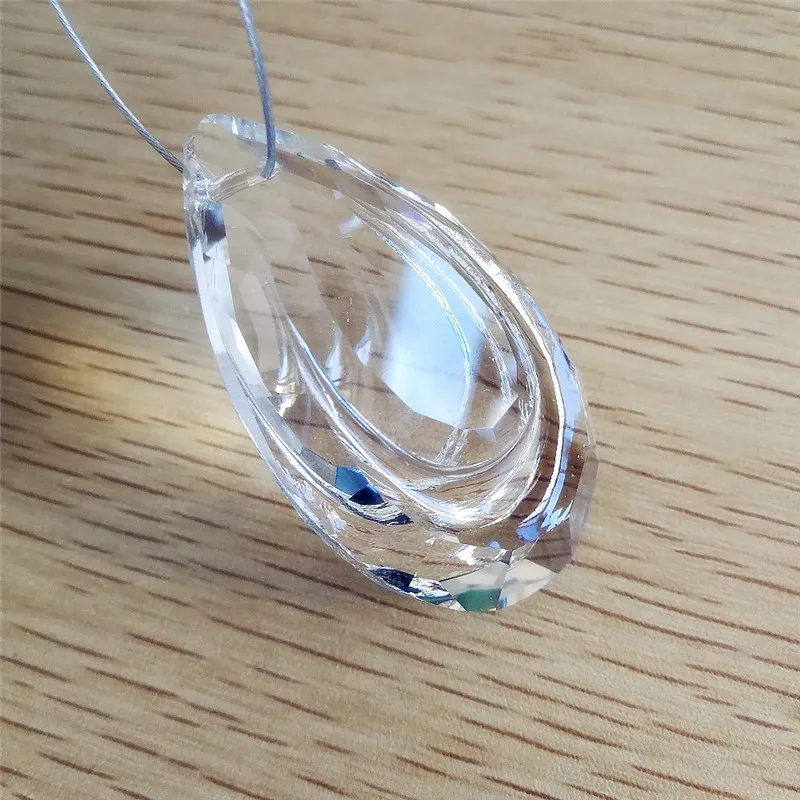 Quality Guarantee 50*30*18mm 100pcs Chandelier Crystal Lamps Pendants For Bar Dining Room Living Room Bedroom Restaurant Decora