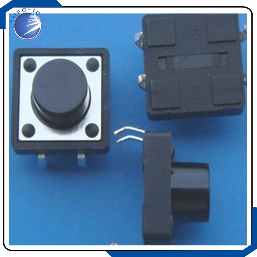 1000pcs 12*12*7MM micro switch touch switch Tactile Push Button switch