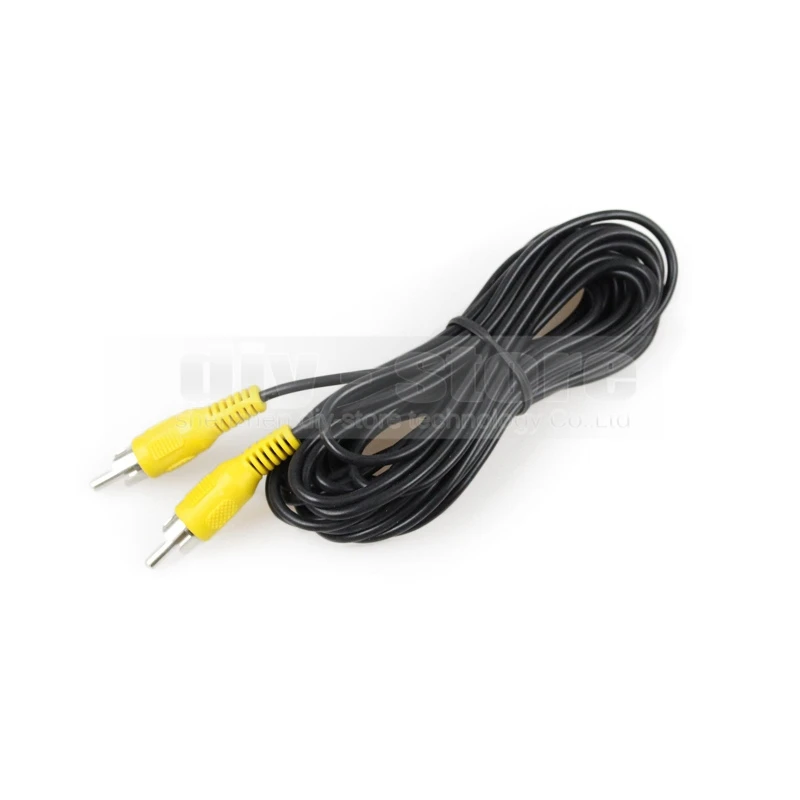 DIYSECUR AV RCA Extension Cable Cord font b Video b font Cable 5m with Connector