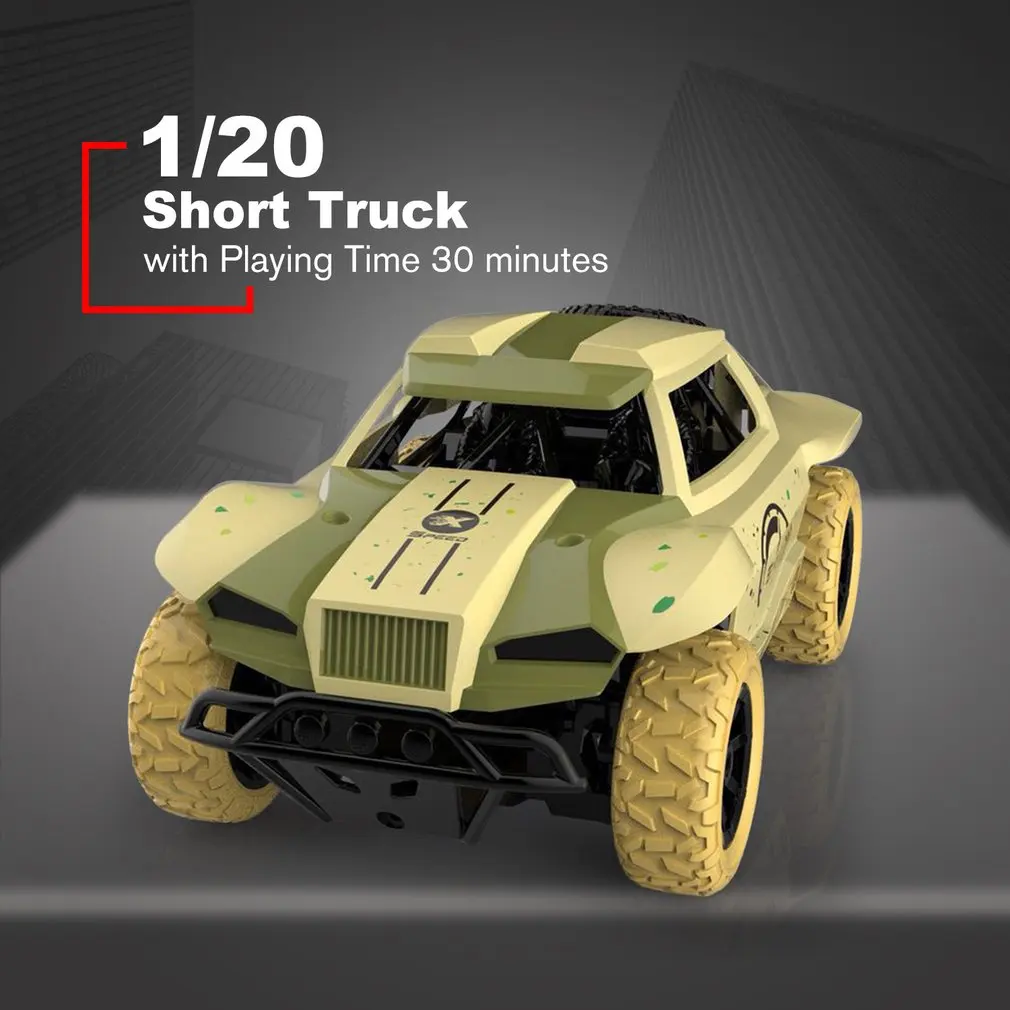 RC Car 1:20 2.4GHZ Simulation Short Truck Racing RC CAR Drift Car Strong Motors High Speed Racing Car with Remote Control RC Car 1:20 2.4GHZ Simulation Short Truck Racing RC CAR Drift Car Strong Motors High Speed Racing Car with Remote Control