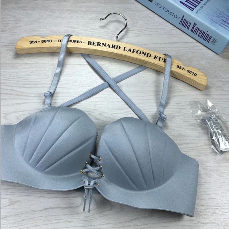 Sexy Bras Push Up Seamless Underwear Party Wedding Bras Sexy Lingerie One  Pieces Gather Convertible Straps