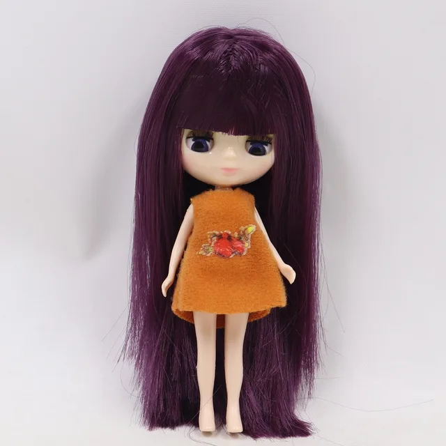 DBS blyth mini doll 10CM height normal body cute doll anime girls gift 6