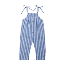 Детский комбинезон на лямках для маленьких девочек, комбинезон с сердечками, шаровары, брюки, комбинезоны, летняя хлопковая детская одежда