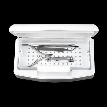

Dropshipping Sterilizing Clean Sterilizer Tray Box Nail Art Salon Tool Manicure Box Nails Art Boxes SMJ