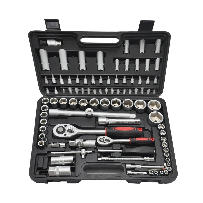 94pcs Professional Hand Tool Sets Household Car Combination Repair Tools Set Multitool Sockets Ratchet Screwdriver Wrench | Инструменты