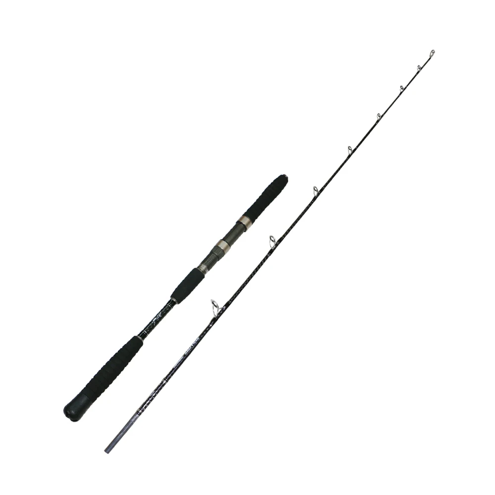 Vara de Pesca Ai-shouyu Lento Jigging Ação Rápida Oceano Vara 5kg Alto Carbono Barco 60-180g Alça Rosqueada 1.68m 80-200g