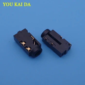 

2PCS 3.5 Audio jack Connector For Toshiba C850 L850 C870 L870 C855 L855 L875 C50 MIC Socket Headphone Female Port Free shipping