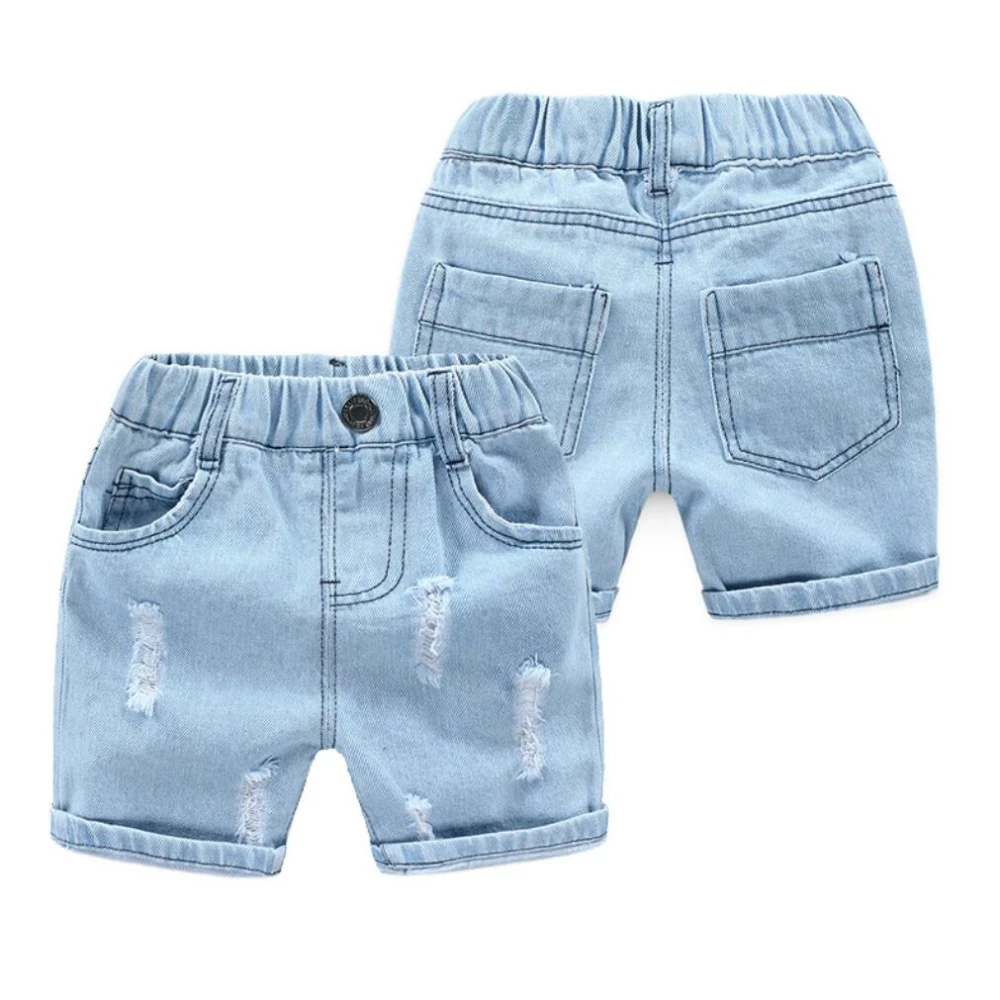 Verano Bebe Shorts De Mezclilla Para Ninos De Moda Agujero Ninos Jeans Estilo De Corea Del Sur Nino Vaquero Casual Pantalones Cortos Ninos 2 3 4 5 6 7 8 Anos Pantalones Cortos Aliexpress