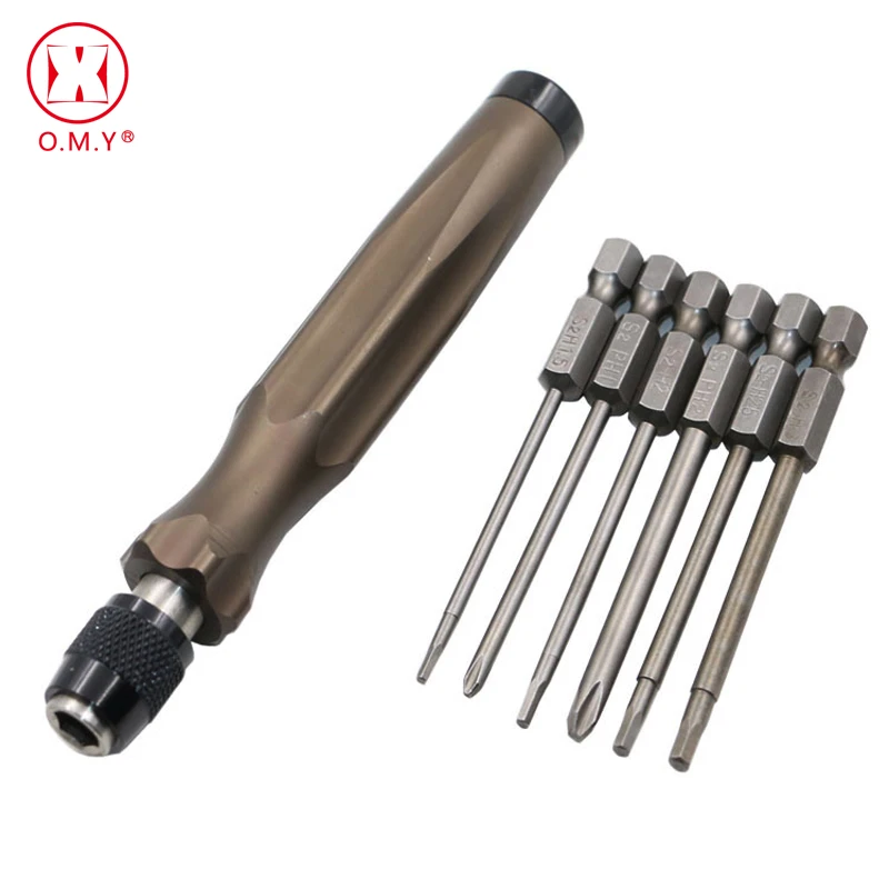 

7pcs Precision Screwdriver Set 7 IN 1 Multi-Bit Tools Repair Screw Driver Screwdrivers Kit For Cross Head For Flat Head Tool
