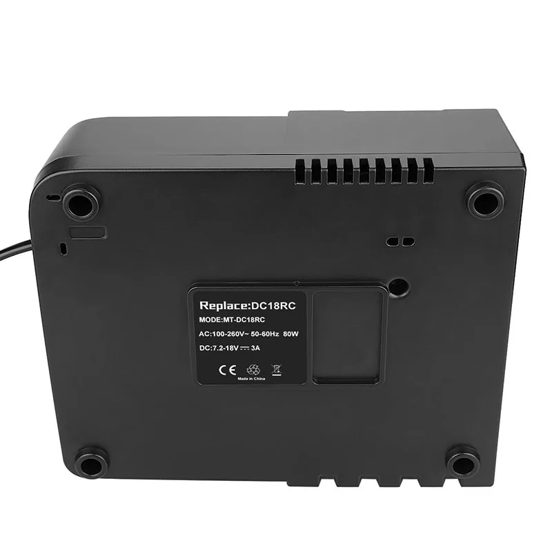 NEW DC18RCT Li-ion Battery Charger 3A Charging Current for Makita 14.4V 18V BL1830 Bl1430 DC18RC DC18RA Power tool + USB port NEW DC18RCT Li-ion Battery Charger 3A Charging Current for Makita 14.4V 18V BL1830 Bl1430 DC18RC DC18RA Power tool + USB port