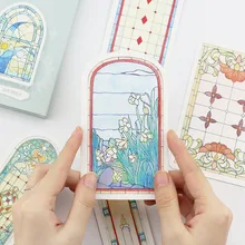 30 шт./упак. креативная Ретро пролива поздравительная открытка открытки на день рождения деловая подарочная карта набор сообщение карты для подарков