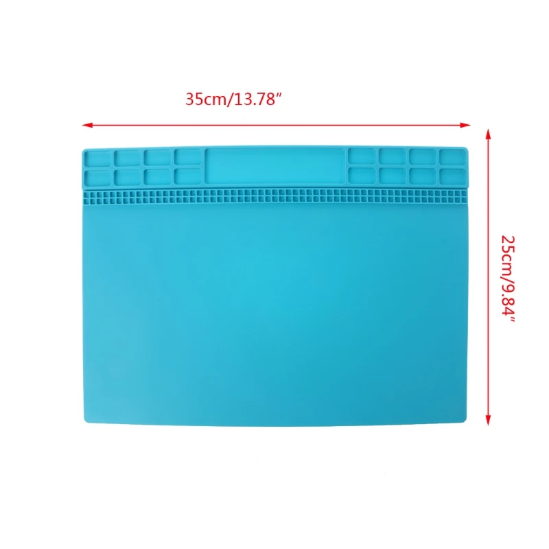 Термостойкая паяльная станция коврик силиконовый BGA изоляционный коврик ремонтный инструмент обслуживание платформы# Sep.08