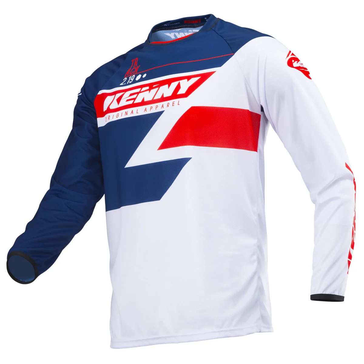 Kenny moto Jersey DH MX BMX, горный велосипед fo moto Jersey/moto cross ATV беговые гонки мото дышащая мужская рубашка - Цвет: Черный