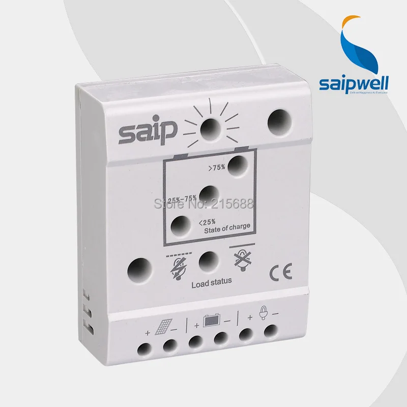 

Saipwell High performance 15a 24v automatic solar charge controller SML Sreies