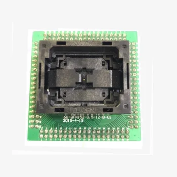 Best QFN40 MLF40 NP506-040-016-C-G IC Test Socket Open Top Chip Size 6*6 Flash Adapter Connector Programming Seat ZIF Adapter
