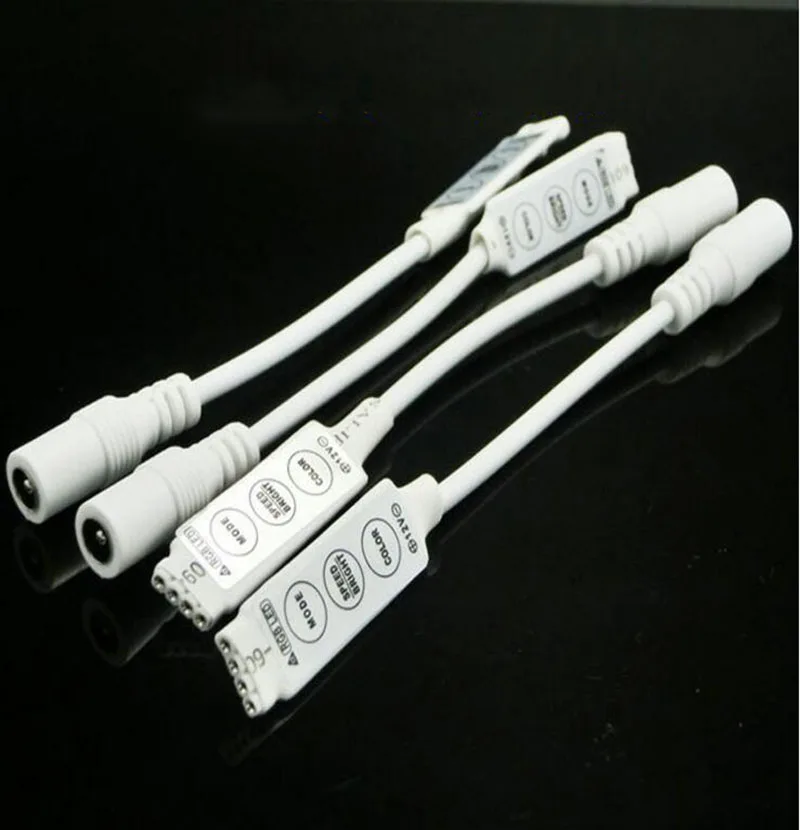 DC12V mini RGB Controller RGB LED Strip microcontroller 50pcsin RGB