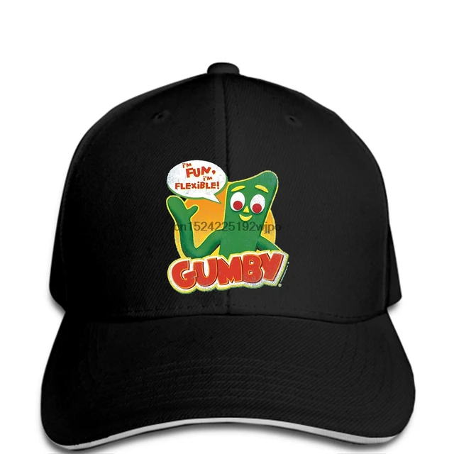 funny Baseball cap men novelty cap Gumby Fun & Flexible capin Men's