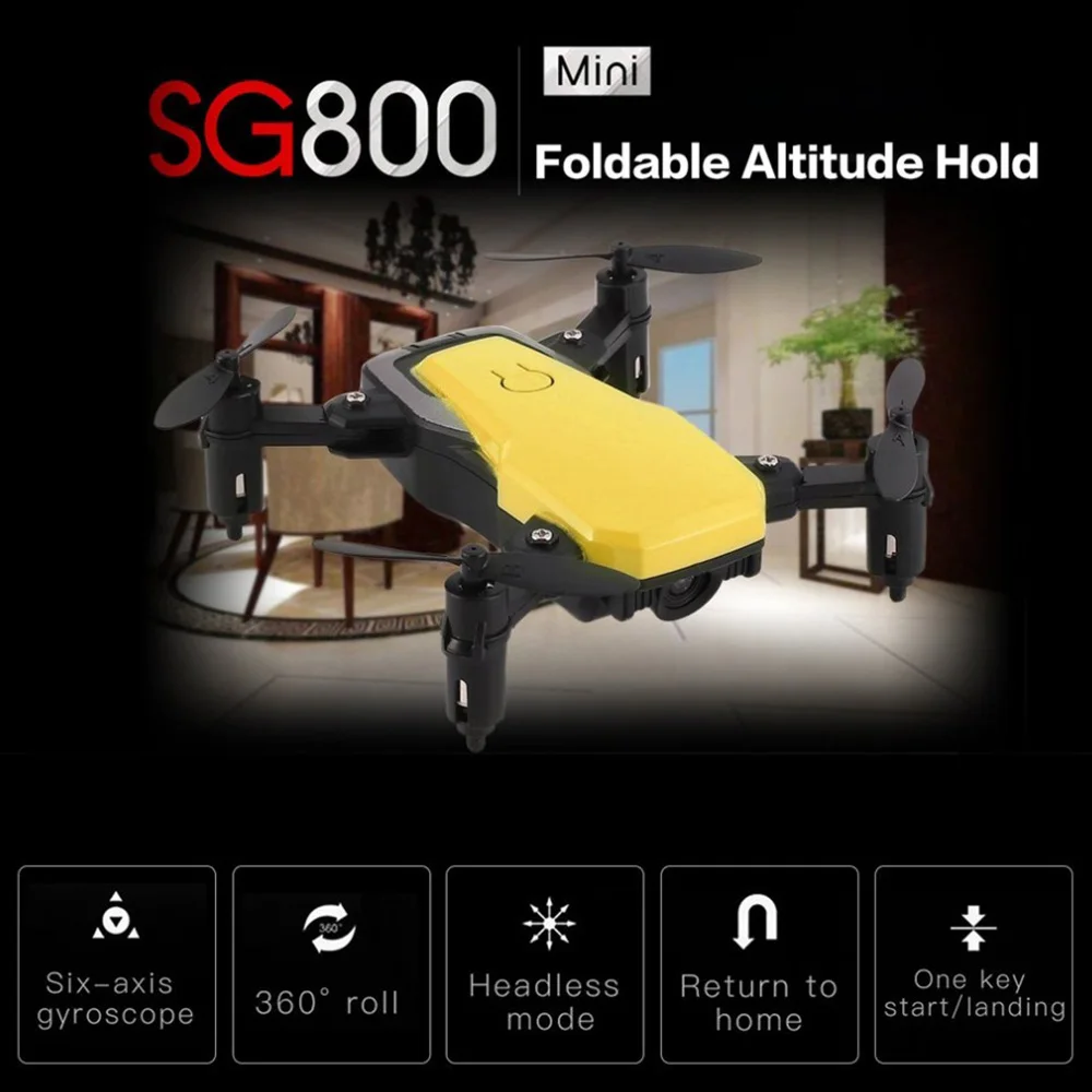 

Mini Drone Folding High Hold Headless Mode RC Quadcopter Remote Control Drone Quadcopter VS E61/E61hw For Children Gift