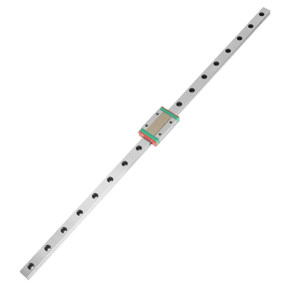 New 1pc Linear Rail Carriage MGN12H Miniature Linear Rail Guide 450mm