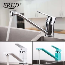 FRUD кухонный водопроводный кран с одной ручкой, кухонный смеситель для холодной и горячей воды, кухонный кран с распылителем, водопроводный кран torneir R45301