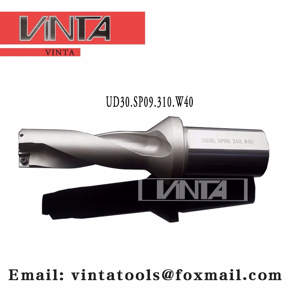 UD30.SP09.310.W40 Indexable Drilling Tools matched carbide Inserts