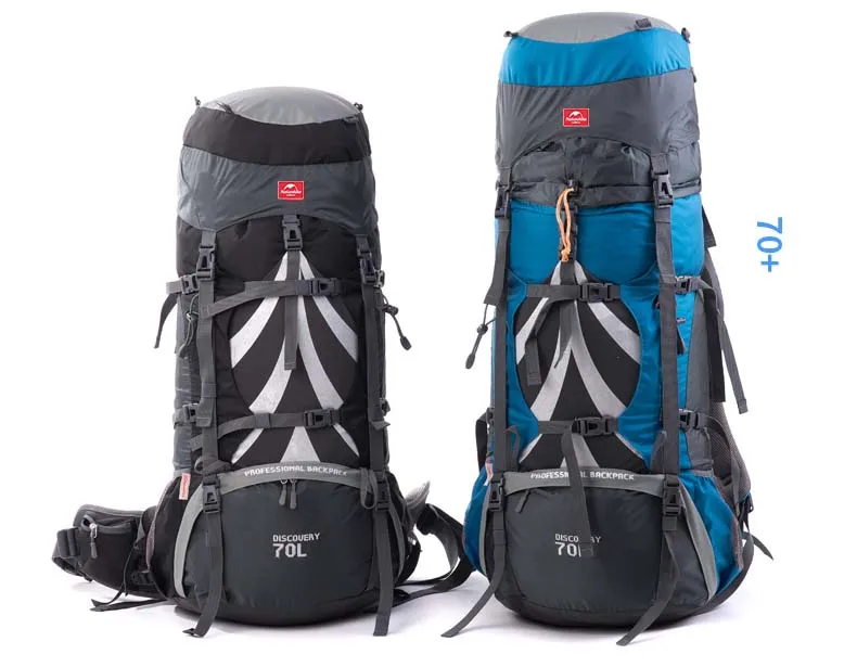 Профессиональная альпинистская сумка Naturehike 75L, походный рюкзак для прогулок, большая емкость, водонепроницаемая большая сумка для альпинизма