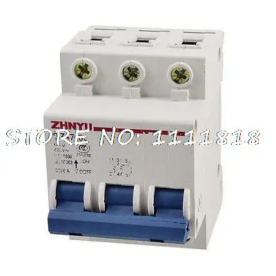 

Plastic Shell 3200A Breaking Capacity 3 Pole Miniature Circuit Breaker